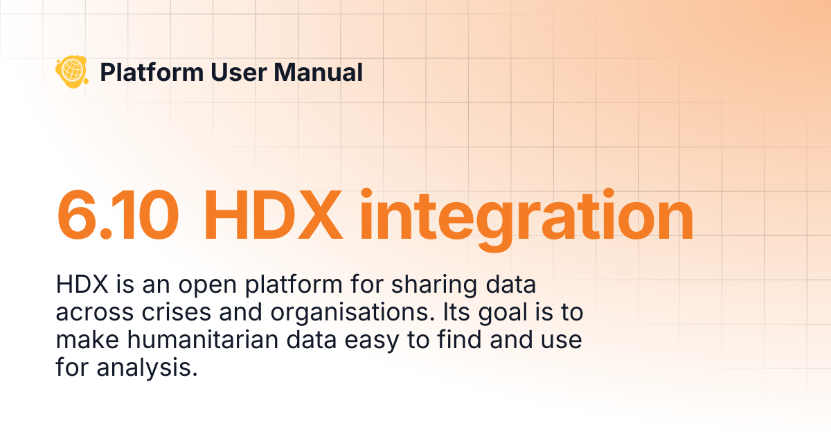 6.10 HDX integration | [Legacy v3] User Manual | Platform User Manual