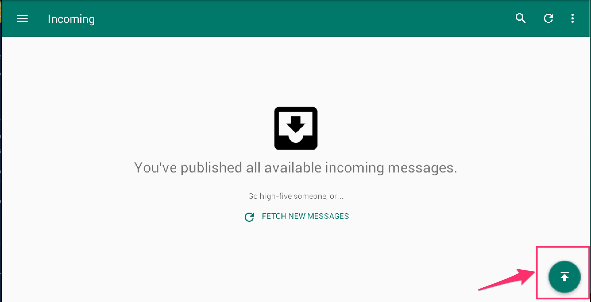 Enable SMSsync as your sms platform service