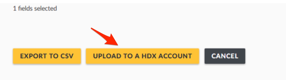 Uploading it to a HDX Account